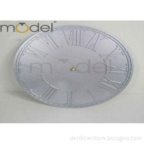 Home Decorative Crystal Round Wall Clock Battery Operated M